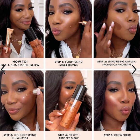 Iconic London Sheer Bronze Liquid Bronzer - Sun Kiss (see description) - Picture 6 of 6